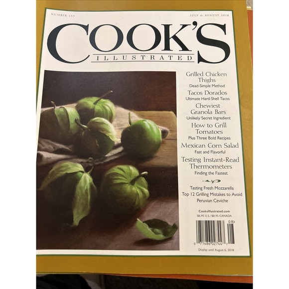 Cook's Illustrated Magazines Lot of 8 - Collectible Vintage Cooking Magazines - Picture 4 of 13